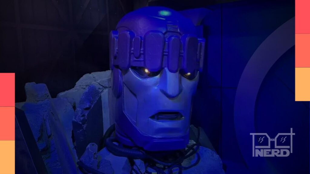 Cenário na San Diego Comic-Con 2026 com referência à Mansão X e possível visual das Sentinelas em Vingadores: Doutor Destino