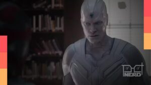 Bonecos Funko de Visão e Ultron de VisionQuest com visuais revelados