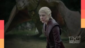Relógio indicando o horário de 22h para o último episódio da 3ª temporada de A Casa do Dragão e teaser do final