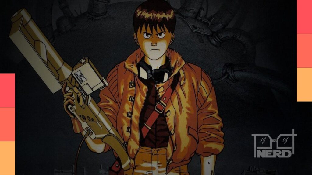 Cartaz de Akira anunciando retorno aos cinemas remasterizado em 4K com distribuição Sato Company