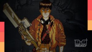 Cartaz de Akira anunciando retorno aos cinemas remasterizado em 4K com distribuição Sato Company