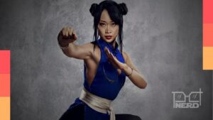 Atriz Callina Liang contou que ganhou 6,5 cm de coxa com dieta rigorosa e treino de artes marciais para viver Chun-Li