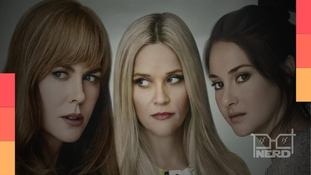 Capa e personagens de Big Little Lies e Big Little Truths sugerindo a possível trama da 3ª temporada na HBO