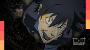 Ilustração do anime Black Torch com pergunta sobre segunda chance após alta na Crunchyroll