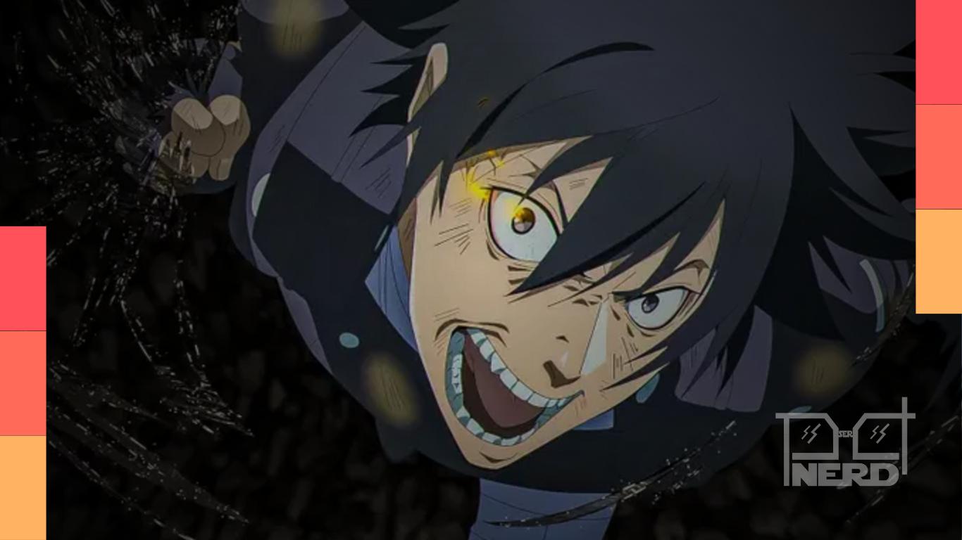 Ilustração do anime Black Torch com pergunta sobre segunda chance após alta na Crunchyroll
