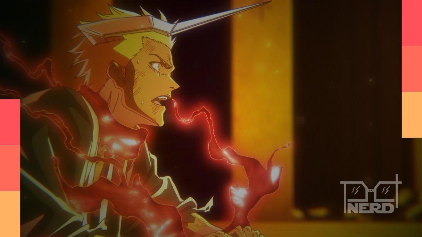 Cena do episódio 45 de Bleach: Thousand-Year Blood War intitulado “Defend You”