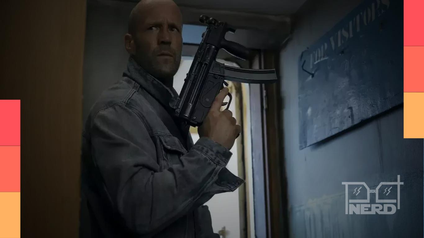 Prime Video mostrando por engano Código: Vingança antes da estreia do filme do Jason Statham