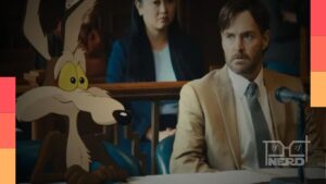 Clima de processo judicial no clipe de Coyote vs. Acme com Will Forte e referência aos personagens clássicos