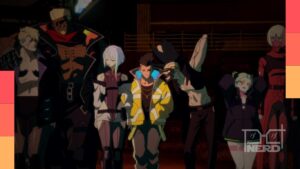 Teaser da 2ª temporada de Cyberpunk: Mercenários na Netflix com estética cyberpunk baseada em Cyberpunk 2077