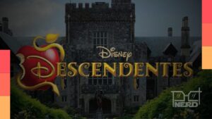 Elenco de Hidden Heroes: A Descendants Story com personagens inspirados nos filhos de ajudantes de contos clássicos da Disney