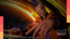 Duck King em Fatal Fury: City of the Wolves com destaque para o curta animado de Masami Obari