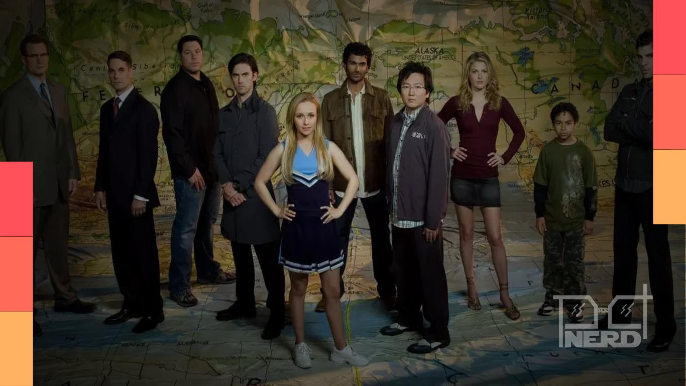 Foto e homenagem do elenco de Heroes para celebrar Hayden Panettiere