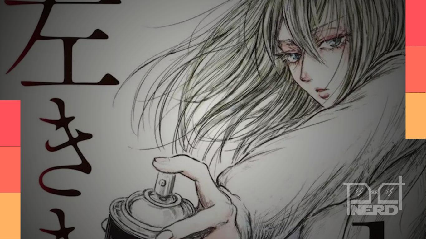 Capa do volume 1 de Eren the Southpaw (Hidarikiki no Eren) e referência ao fim da nova fase
