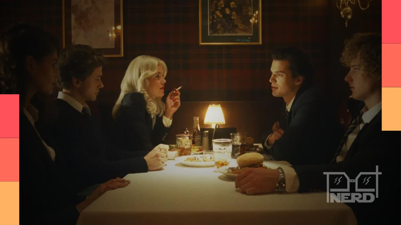 Cena promocional de Estilhaços com clima de suspense e terror psicológico ligado a Ryan Murphy no Disney+
