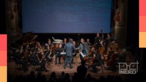 Público em concerto de música para audiovisual do Festival Musimagem com trilhas de cinema e TV