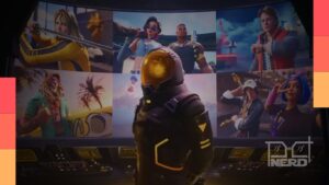 Imagem com referência ao Fortnite e destaque para a confirmação da temporada Assuma o Controle em 20 de agosto