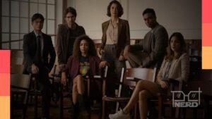 Marjorie Estiano e Any Gabrielly em destaque no pôster da série Netflix Habeas Corpus