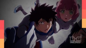 Imagem com referência a Astra Lost in Space mostrando nave e a proposta de hard sci-fi em anime com dilemas éticos