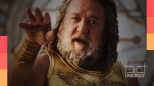 Russell Crowe aparece em foto treinando na academia ao lado de Drew McIntyre, em preparação para o reboot de Highlander