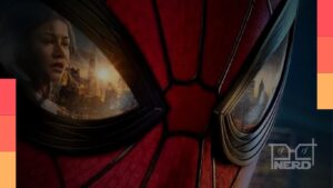 Homem-Aranha em destaque com referência à bilheteria de estreia recorde de Homem-Aranha: Um Novo Dia