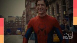 Homem-Aranha: Um Novo Dia comemorando entrada no Top 10 das maiores bilheterias da história