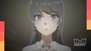 Visual do filme Rascal Does Not Dream of a Dear Friend com destaque para Miori Mitō após divulgação da Kadokawa