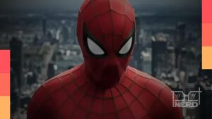 Marvin Jones III caracterizado como o vilão Lápide em Homem-Aranha: Um Novo Dia