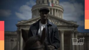 Omar Sy aparece em cena estilizada de Lupin, com clima de mistério para a Parte 4