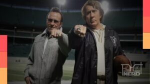 Nicolas Cage interpretando John Madden na cinebiografia Madden anunciada pelo Prime Video