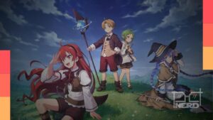 Cartaz com a lista de animes Mushoku Tensei, Re:ZERO, Link Click e Bleach com foco nos lançamentos entre 15 e 22 de agosto