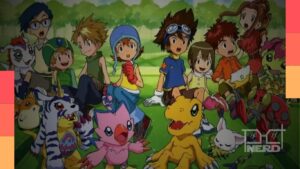 Ilustração relacionada a Digimon com foco no anúncio de novo anime com estreia prevista para 2027
