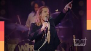 Teaser do show O Vampiro Lestat: One Night Only no streaming AMC+ com Sam Reid como Lestat