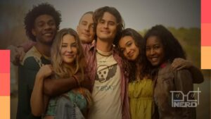 Ilha Kildare e clima de Outer Banks em divulgação da série prelúdio da Netflix, com Pogues e Kooks como foco
