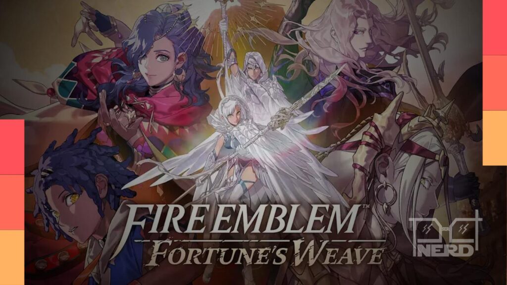 Jogabilidade de Fire Emblem: Fortune’s Weave com mapa de Dagda e combate por turnos