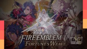 Jogabilidade de Fire Emblem: Fortune’s Weave com mapa de Dagda e combate por turnos