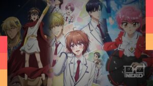 Montagem com personagens de Red River, Hana-Kimi, Cat’s Eye, Ranma ½ e Guerreiras Mágicas de Rayearth recebendo novas adaptações em 2026