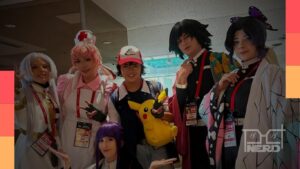 Público geek em evento com temática de animes e cosplay no Taubaté Shopping