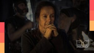 Samantha Morton interpretando a feiticeira Circe em A Odisseia, novo longa de Christopher Nolan