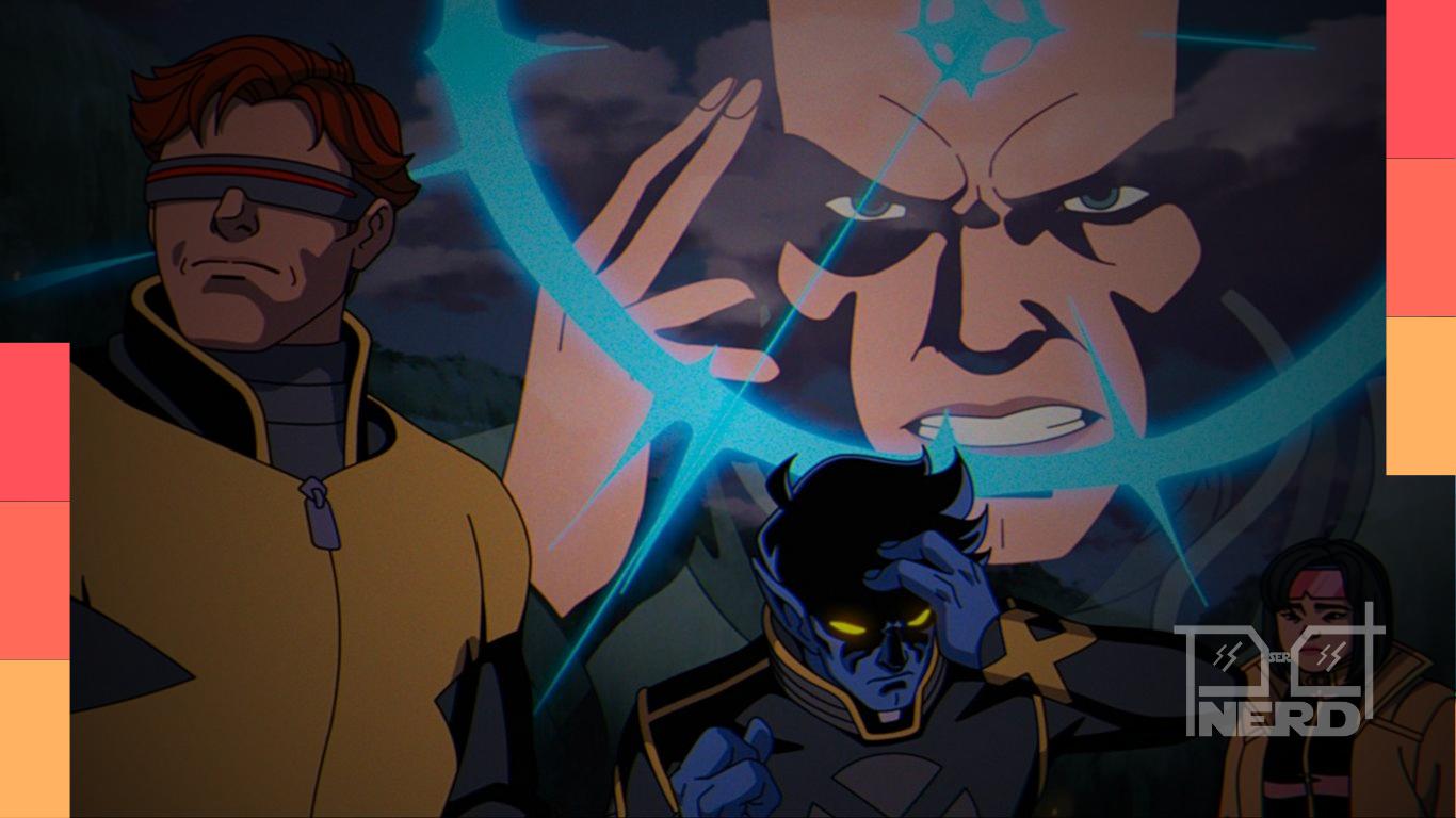 Ilustração do elenco e clima de final da segunda temporada de X-Men ’97, com foco na insatisfação do desfecho envolvendo Apocalipse