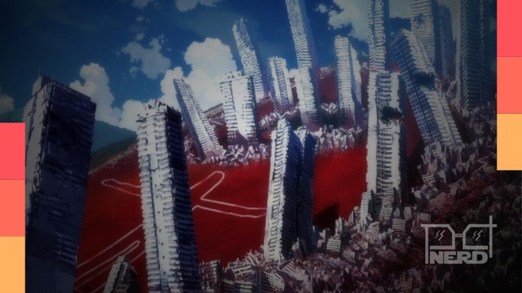 Imagem com destaque para os filmes de Evangelion: 1.11, 2.22, 3.33 e 3.0+1.01 da franquia Rebuild of Evangelion