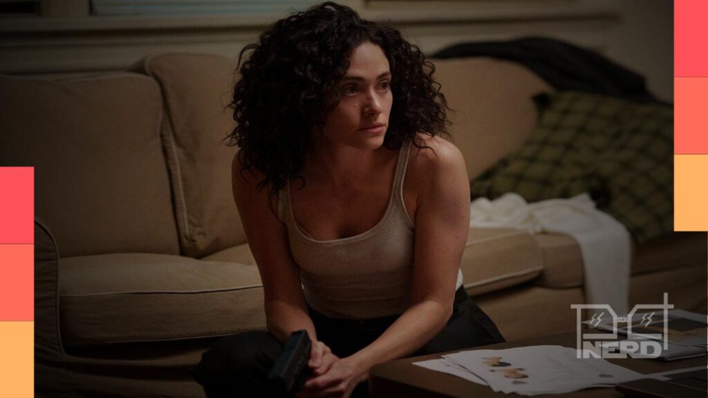 Emmy Rossum em cena de Fúria, série do Disney+