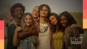 Imagem promocional com destaque para Outer Banks e Wicked na Netflix em agosto de 2026