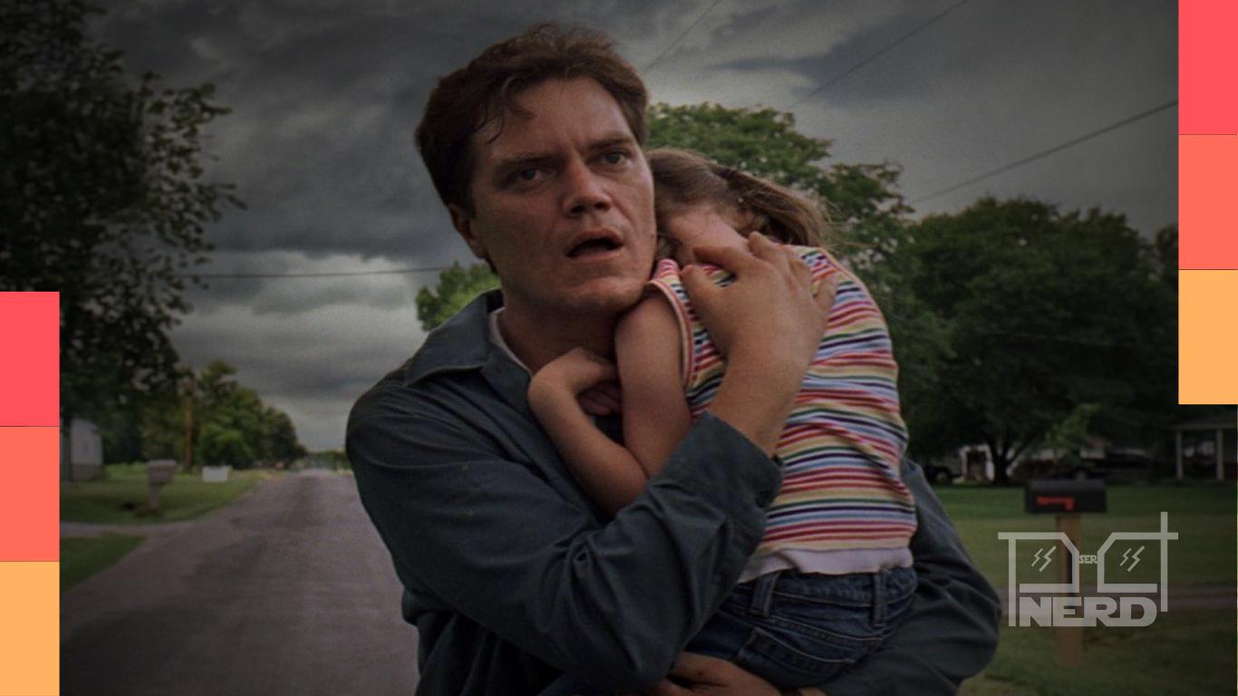 Cena de O Abrigo com Michael Shannon e Jessica Chastain, filme de suspense psicológico em alta no Top 10 da Netflix