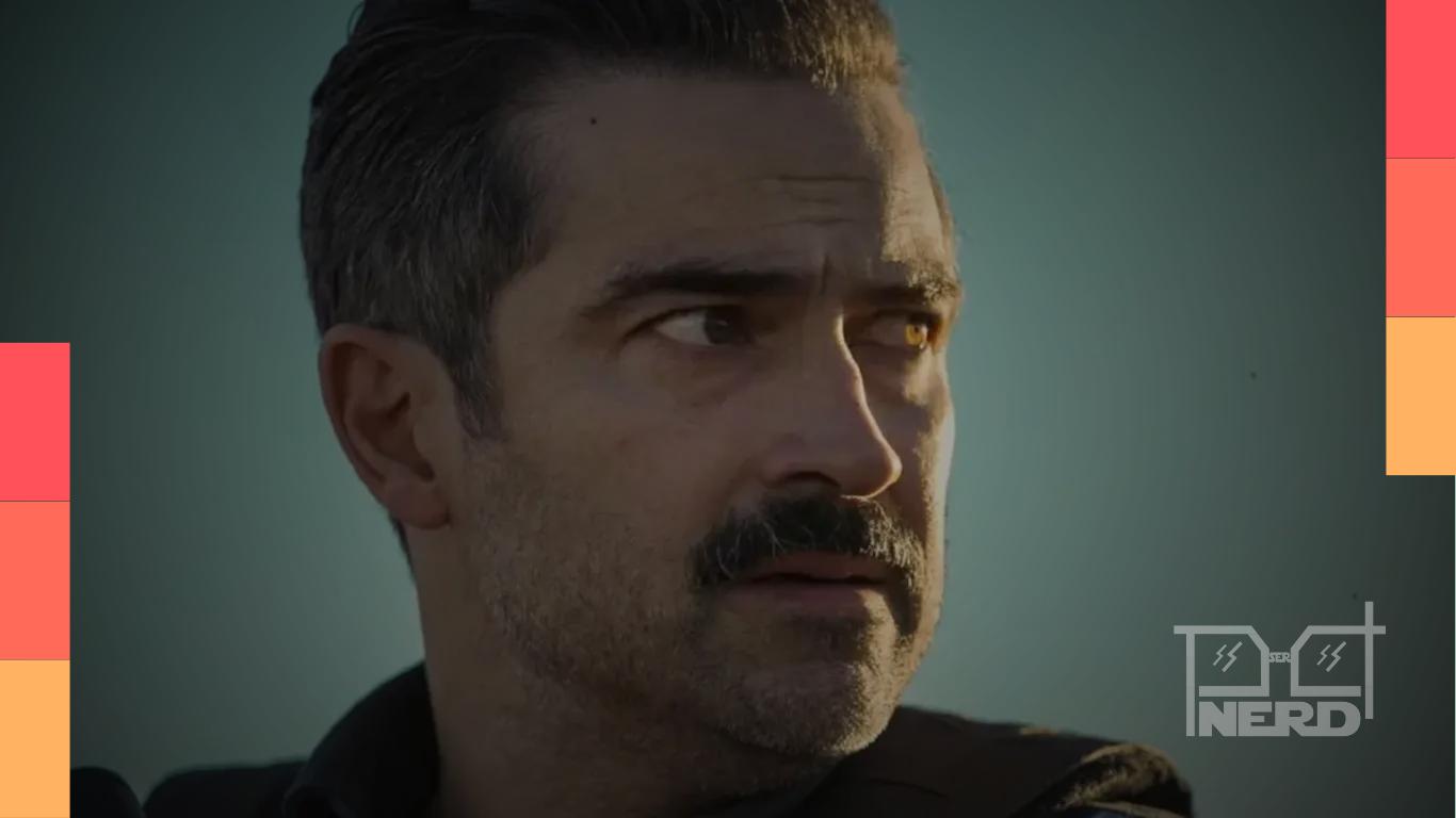 Cena promocional de La Captura, novo filme da Netflix, com Alfonso Herrera e Noé Hernández na história inspirada na recaptura de El Chapo