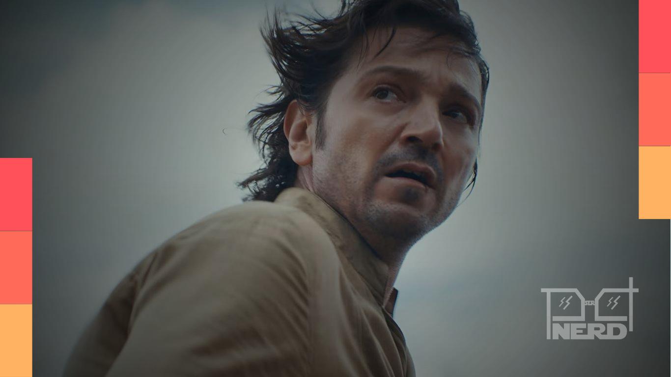 Diego Luna interpretando Cassian Andor em cena da série Andor no Disney+