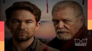 Imagem da série Sacrifício de Sangue na Netflix, com clima de suspense policial sueco em Estocolmo