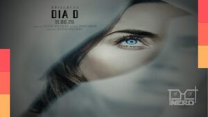 Cena de Dia D, filme de ficção científica de Spielberg, com meteorologia e especialista em segurança cibernética na trama