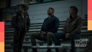 Colagem com Lanternas da DC, Jack Reacher e Robin Hood representando os lançamentos da semana