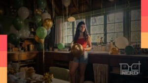 Personagens de Sterling Point na ilha no Canadá, com clima de romance e segredos