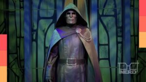 Armadura alternativa de Victor Von Doom no filme Vingadores: Doutor Destino